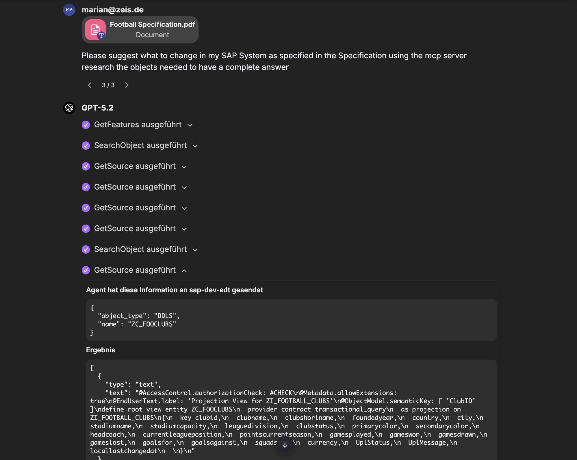 RAP Integration Step 1