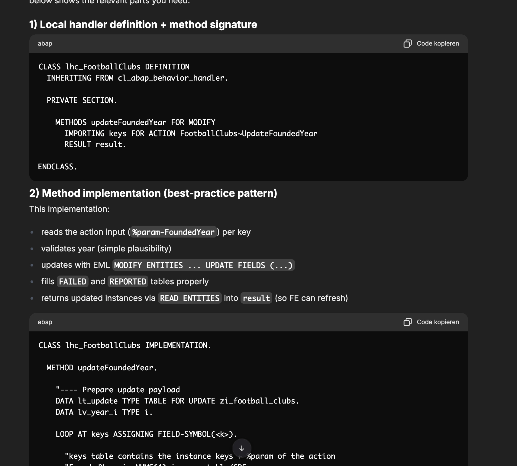 RAP Integration Step 3